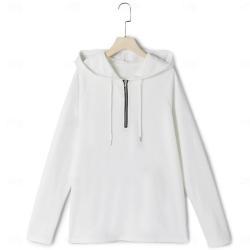 Men Slim Fit Trendy Long Sleeve Hoodie