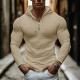 Men Slim Fit Trendy Long Sleeve Hoodie