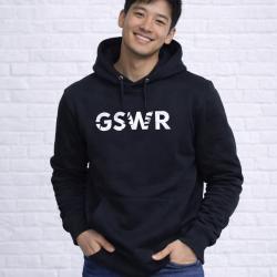 Hoodie Red Long-sleeve Workwear Sweatshirt