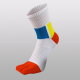 Sports mid-tube five-finger socks-red-cotton-1 pair - Option1