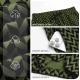 Mens Letter-pattern Jacquard Mid-rise Athletic Loose-fitting Shorts