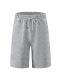 Mens Jacquard Lightweight Casual Loose-fit Shorts