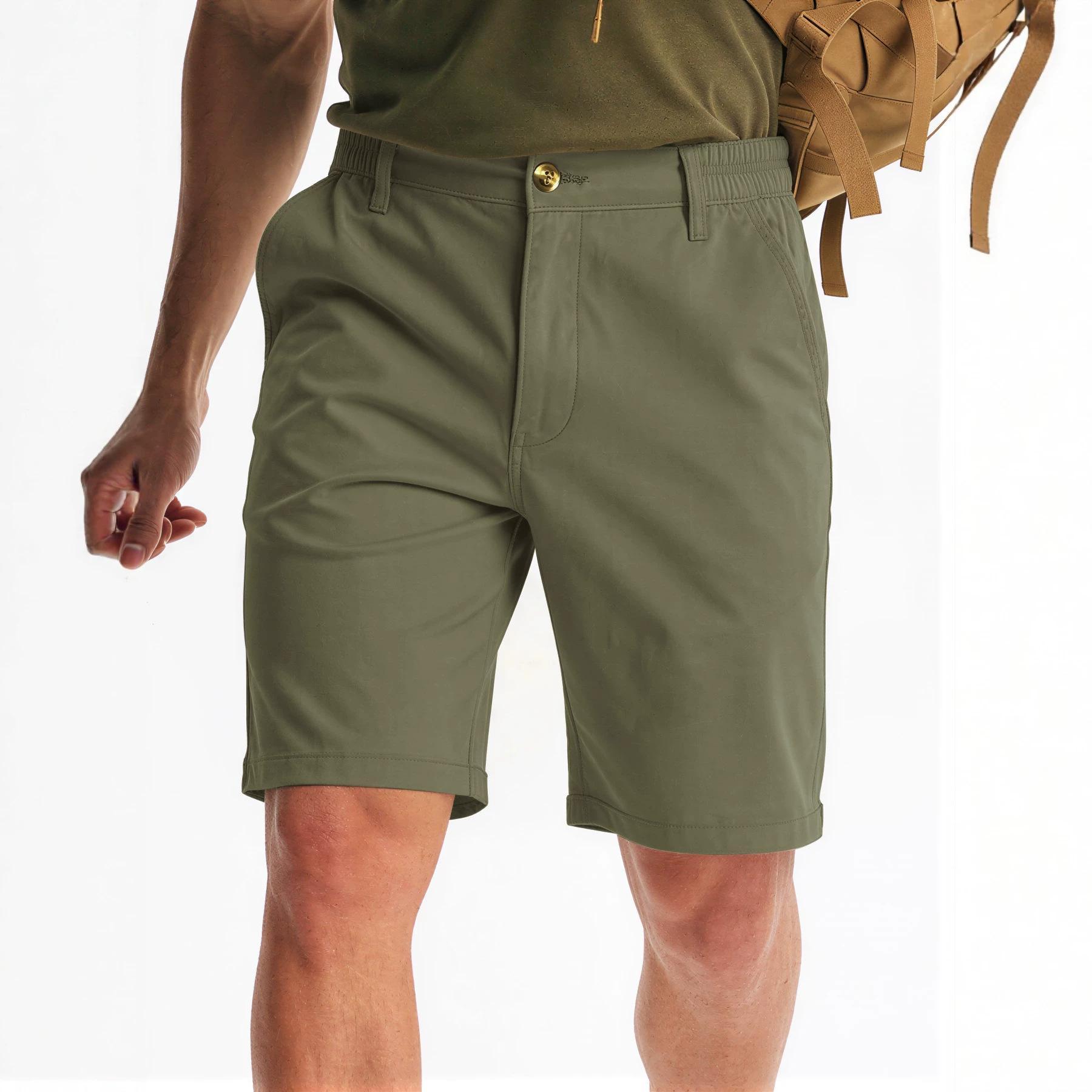 Mens Polyester Casual Shorts Golf