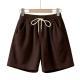 Mens Casual Versatile Lightweight Corduroy Shorts