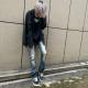 Shanxi Stretchy Slim Straight Pants