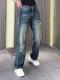 B2 - Non-elastic Small Straight-leg Pants