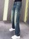 B2 - Non-elastic Small Straight-leg Pants