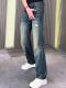 B2 - Non-elastic Small Straight-leg Pants
