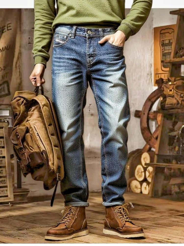 Shanxi Stretchy Slim Straight Pants