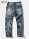 Shanxi Stretchy Slim Straight Pants