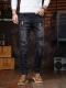 B2 - Non-elastic Small Straight-leg Pants
