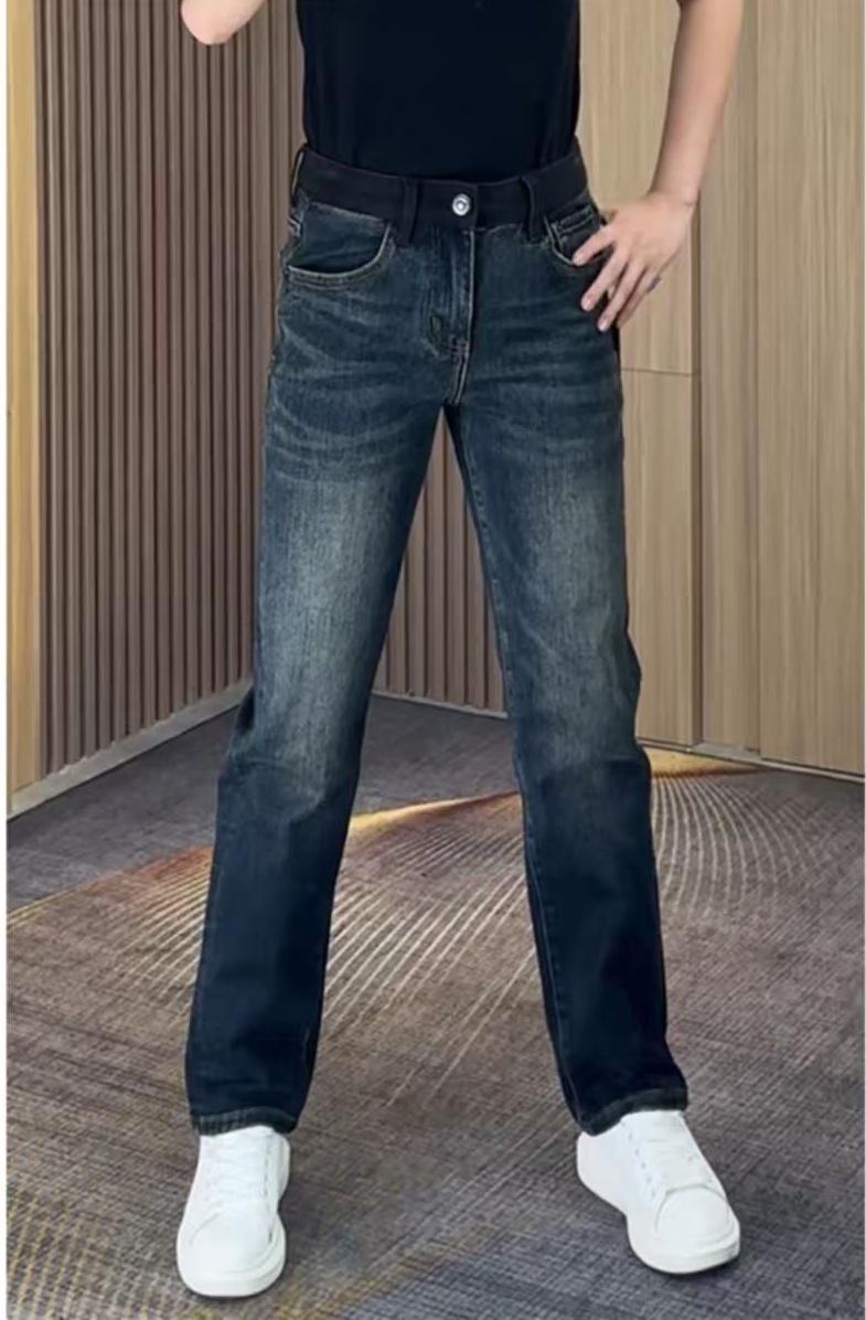 Shanxi Stretchy Slim Straight Pants