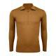 Gray Shell Quick-Dry Half-Zip Mens Outdoor Wool Long-Sleeve