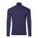 Gray Shell Quick-Dry Half-Zip Mens Outdoor Wool Long-Sleeve