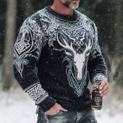 European Size Drop-shoulder Sleeve Casual Sports Hoodie Sweater