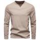 Mens V Neck Slim Fit Base Layer Shirt