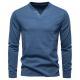 Mens V Neck Slim Fit Base Layer Shirt