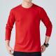 Mens Long sleeve Solid colorCotton T-shirt