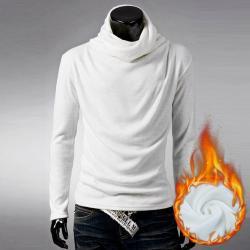 Mens Korean Style Slim Fit Long-Sleeved T-Shirt For Spring, Autumn And Winter