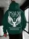 Casual Loose-fitting  Hooded Sweatshirt For Warmth
