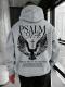 Casual Loose-fitting  Hooded Sweatshirt For Warmth