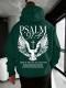 Casual Loose-fitting  Hooded Sweatshirt For Warmth