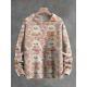 Mens 3D Crew Neck Sweatshirt With Bold Needle Digital Print