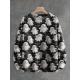 Mens 3D Crew Neck Sweatshirt With Bold Needle Digital Print