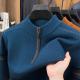 Mens New Mid-Season Winter Casual Thickened Half-Turtleneck Wool Sweater