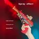 Childrens Electric Spray Toy Gun Little Boys Luminous Sound Music Shock 1-2-3 Years Old Left Wheel