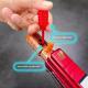 Childrens Electric Spray Toy Gun Little Boys Luminous Sound Music Shock 1-2-3 Years Old Left Wheel