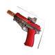 Childrens Electric Spray Toy Gun Little Boys Luminous Sound Music Shock 1-2-3 Years Old Left Wheel