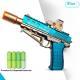 Childrens Electric Spray Toy Gun Little Boys Luminous Sound Music Shock 1-2-3 Years Old Left Wheel