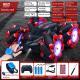 24G High-speed Wireless Remote Control Car Light Music Four-wheel Drive Double-sided Driving Flip Rotating Drift Car Stunt Car