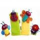 Baby Cartoon Animal Wrist Bell Socks Suit