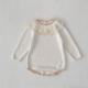 Autumn New Baby Lace Collar Knitted Long Sleeve
