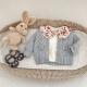 Baby Girl Hollow Out Hand Crocheting Ball Knitted Sweater Coat All-matching