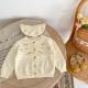 Flower Embroidered Hollow Long Sleeve Sun Protection Empty Knitted Coat