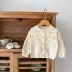 Flower Embroidered Hollow Long Sleeve Sun Protection Empty Knitted Coat