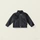 Short Stand Collar Jacket Top Motorcycle Clothing