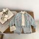 Loose Hollow Embroidered Knitted Coat All-match Cardigan