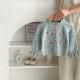 Loose Hollow Embroidered Knitted Coat All-match Cardigan