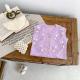 Cute Purple With Dot Childrens Knitted Vest