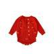 Baby Girl Red Love Embroidered Strap Ha Yi