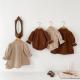 Baby Girl Corduroy Triangle Jumpsuit Dress