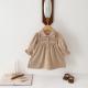 Baby Girl Corduroy Triangle Jumpsuit Dress