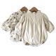 Newborn Autumn Girls Triangle Rompers Romper