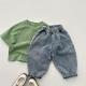 Japanese Style Simple Retro Baggy Pants