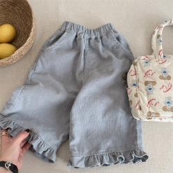 Childrens Ninth Girls Corduroy Casual Pants