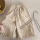 Childrens Ninth Girls Corduroy Casual Pants